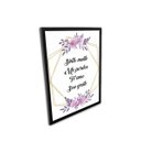 Ver imagem 2 de Quadro 30x22cm Frase Ho'oponopono Moldura Vidro