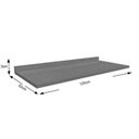 Ver imagem 4 de Balcão de Cozinha Modulado C/ Tampo Ciela R626 C/ 2 Portas e 3 Gavetas 120cm Canela - Kappesberg