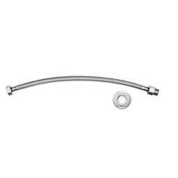 Ligacao Flexivel Malha de Aço 40 Cm Cromado - Docol - 1