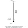 Ligacao Flexivel Malha de Aço 40 Cm Cromado - Docol - 2