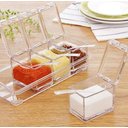 Ver imagem 2 de Porta Condimento Organizador Tempero Acrílico Cozinha