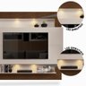 Painel TV Quarto 75 Polegadas Off White Malbec Parma Shop JM - 3
