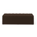 Ver imagem 2 de Calçadeira Baú Navi 160 para Cama Queen N-027 Veludo Marrom Chocolate Aradecor