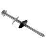 Parafuso para Telha 5/16" X 110mm com Vedação Kit 40 Peças - 2