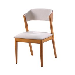 Conjunto de Mesa Gardênia 1,80m 6 Cadeiras - Madeira Maciça Encosto Anatômico - Távoli Decor - 4