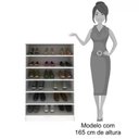 Ver imagem 4 de Kit 3 Armários Multiuso Sapateira Bella Branco - Phoenix Baby