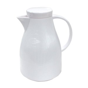 Garrafa Térmica em Plástico 1l Lumiere Branca