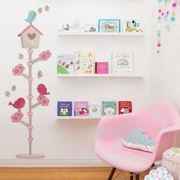 Combo 3 Prateleiras 1200x200 Mdf Branca com Suporte Invisivel - 2