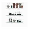 Kit 3 Prateleira Decorativa 1200x200mm Branca MDF - 3