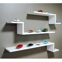 Nichos Prateleiras Mdf Branco Brinquedos - 1