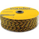Ver imagem 1 de Corda Multifilamento Trançada 6x165 M Preta e Amarela Vonder