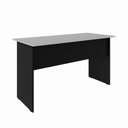 Ver imagem 3 de Mesa Retangular New City Pé Painel 135 cm Cinza Cristal/Preto Gebb Work