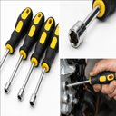 Ver imagem 7 de Jogo Chaves Canhao Kit Soquete 4 Pecas 5mm a 8mm Profissional Aco Manutencao Montagens Reparos Porca