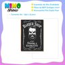 Placa Decorativa Mdf Barbearia Vintage Retrô Tam A4 Br9 - 4