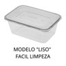 Kit 10 Marmitas Potes Dietas 750ml para Freezer Microondas - 3