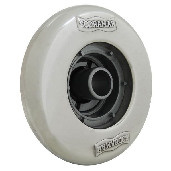 Dispositivo de Retorno para Piscina Sodramar em Abs com Frente Inox 50Mm - 1