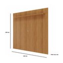 Ver imagem 3 de Painel Ripado para TV até 75 Polegadas Maragogi MDF 1 Prateleira Nature