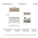 Ver imagem 4 de Armário de Cozinha Compacta 120cm Veneza Multimóveis V2140 Branco