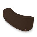 Ver mais imagens de Sofá 4 Lugares Orgânico 220cm Pé Dourado Morgan Suede Marrom D03 - D’Rossi
