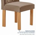 Ver imagem 4 de Conjunto 8 Cadeiras para Sala de Jantar Arthus