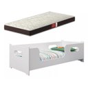 Ver imagem 1 de Cama Encanto Solteiro Montessoriana 100%mdf + Colchão Solteiro 188x88 Prodormir - Branca