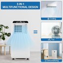 Ver imagem 4 de Takywep Ar-condicionado Portátil 8.000 Btu 3 em 1 Preto