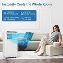 Ver imagem 7 de Takywep Ar-condicionado Portátil 8.000 Btu 3 em 1 Preto