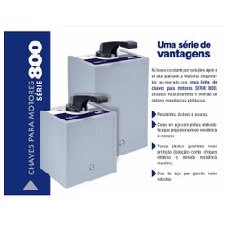 Chave Liga / Desliga Caixa Metalica Cs-840 10cv 40a Margirius - 3