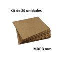 Ver imagem 4 de Mdf Chapa Placa 20 X 28 3mm 20 Und Quadros Artesanato