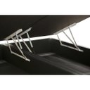 Ver imagem 3 de Base Box Baú Queen Bipartido Khouse Sintético Preto 40x158x198