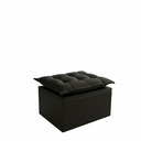 Ver imagem 4 de Puff Baú Opala Decorativo Organizador Quarto Infantil:preto