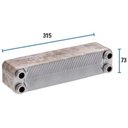 Ver imagem 1 de Trocador de Calor com Solda Fricção 40 Pl-Spes-315, Emmeti