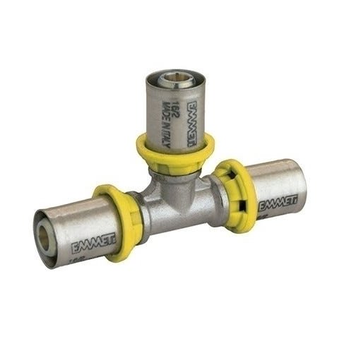 Tee Interm. para Gás 16x16x16 Multi, Emmeti