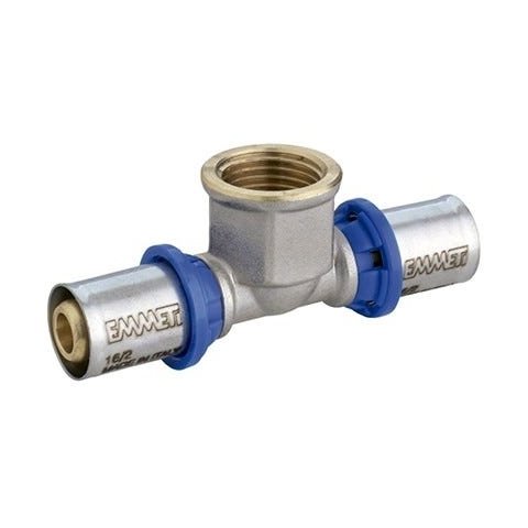 Tee Femea Prensar 26mm x 3/4, Emmeti