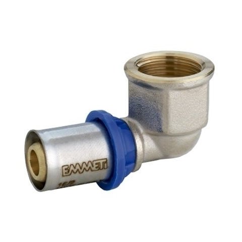 Cotovelo Femea Prensar 26mm x 3/4, Emmeti