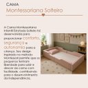 Ver imagem 6 de Cama Solteiro com Proteção Lateral Estofada Montessoriana