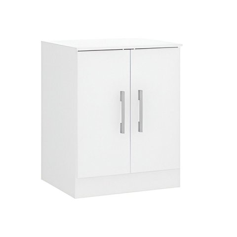 Armário Multiuso Pequeno 0723br com 2 Portas 60x76cm Menu Móveis
