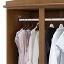 Ver imagem 2 de Guarda-roupa Solteiro 4 Portas Madeira Maciça Cavazotto