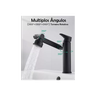 Torneira Lavabo Banheiro Monocomando Luxo 360 Rotativa Preta - Brinovar - 4