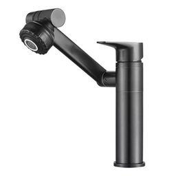 Torneira Lavabo Banheiro Monocomando Luxo 360 Rotativa Preta - Brinovar - 1