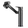 Torneira Lavabo Banheiro Monocomando Luxo 360 Rotativa Preta - Brinovar - 2