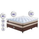 Ver imagem 2 de Cama Box Casal CAMA INBOX  (Colchão + ) de Molas Ensacadas Cama In Smart 138x188x60 Bege
