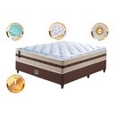 Ver imagem 3 de Cama Box Casal CAMA INBOX  (Colchão + ) de Molas Ensacadas Cama In Smart 138x188x60 Bege