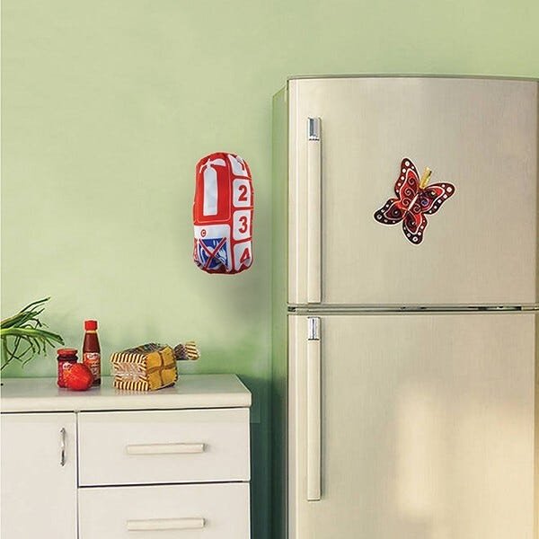Puxa Saco/Porta Sacola Diferente Extintor Para Cozinha Geek:Diversas - 3