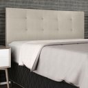 Ver imagem 2 de Cabeceira Estofada Cama Box Queen 160 Cm Lorena Suede Suede Bege