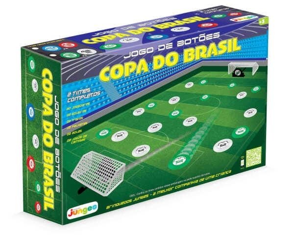 Jogo de Botão com Trave 616 Junges - 2
