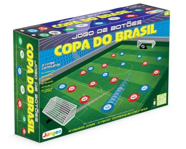 Jogo de Botão com Trave 616 Junges - 3