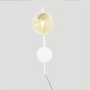 Ver imagem 6 de Arandela New Figo Branco C/ Plug e Interruptor - Vidro Âmbar