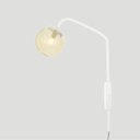 Ver imagem 7 de Arandela New Figo Branco C/ Plug e Interruptor - Vidro Âmbar