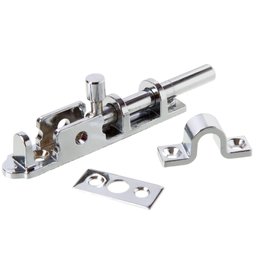 Trinco Universal Zamac 90mm Cromado União Mundial 01 Unidade - 1